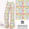 Peep Stripe leggings with pockets