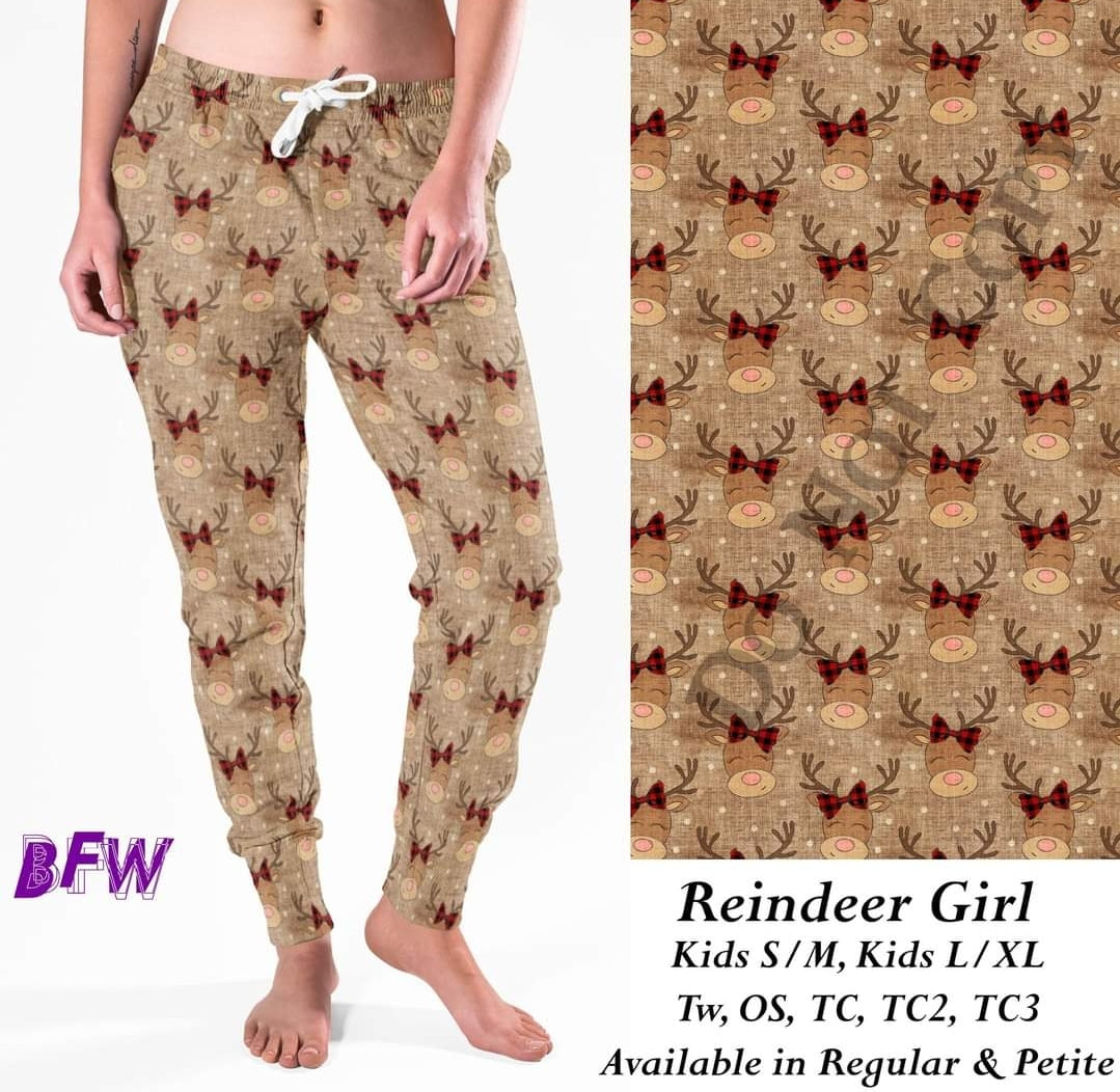 Reindeer Girl leggings