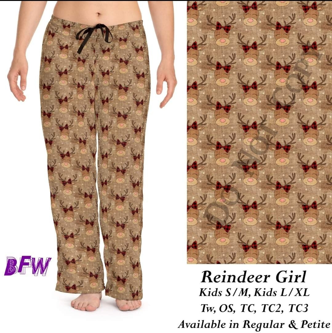 Reindeer Girl leggings