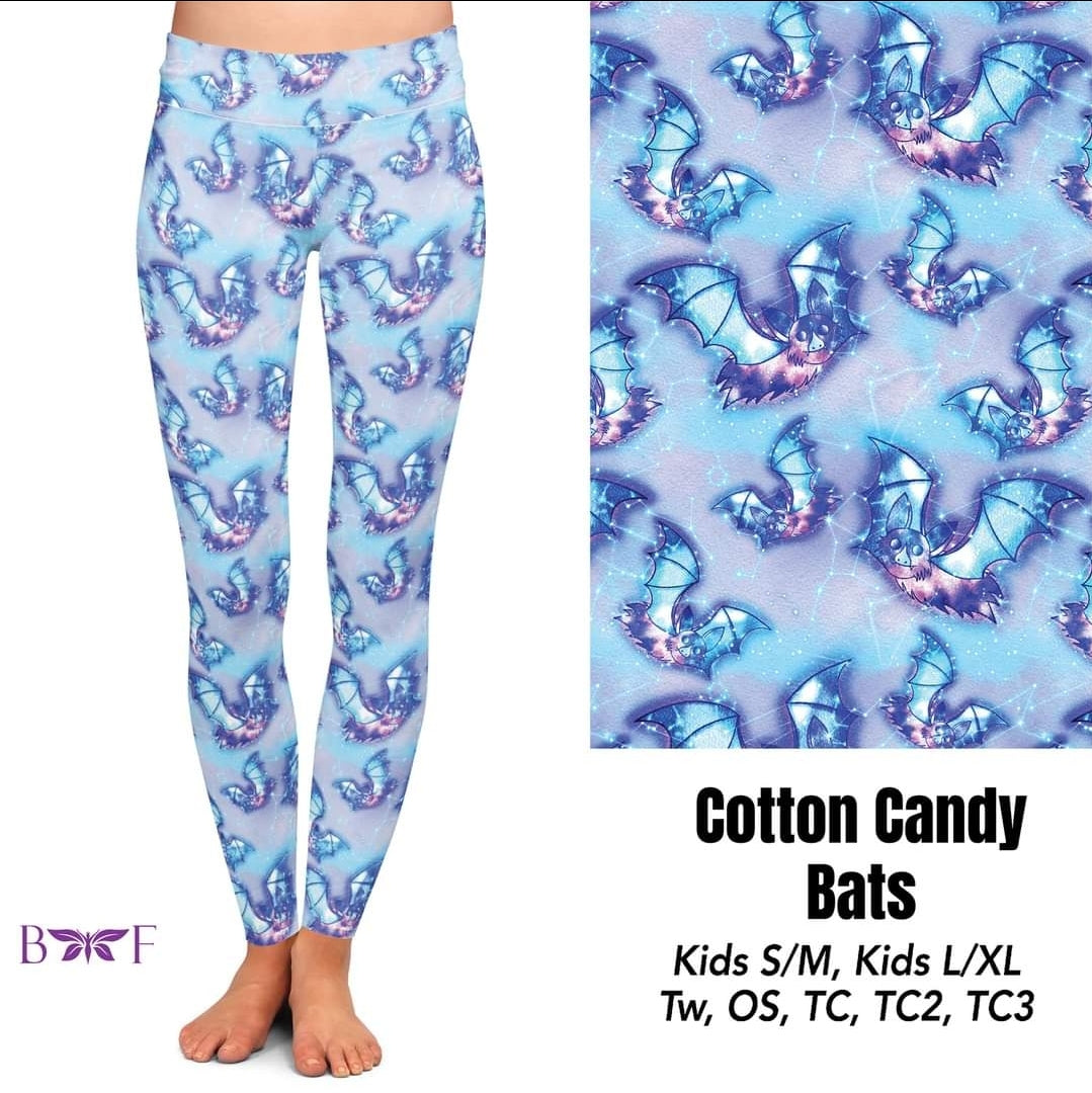 Cotton Candy Bats Capris with pockets