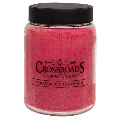 Strawberry Lemonade Jar Candle - 26 OZ