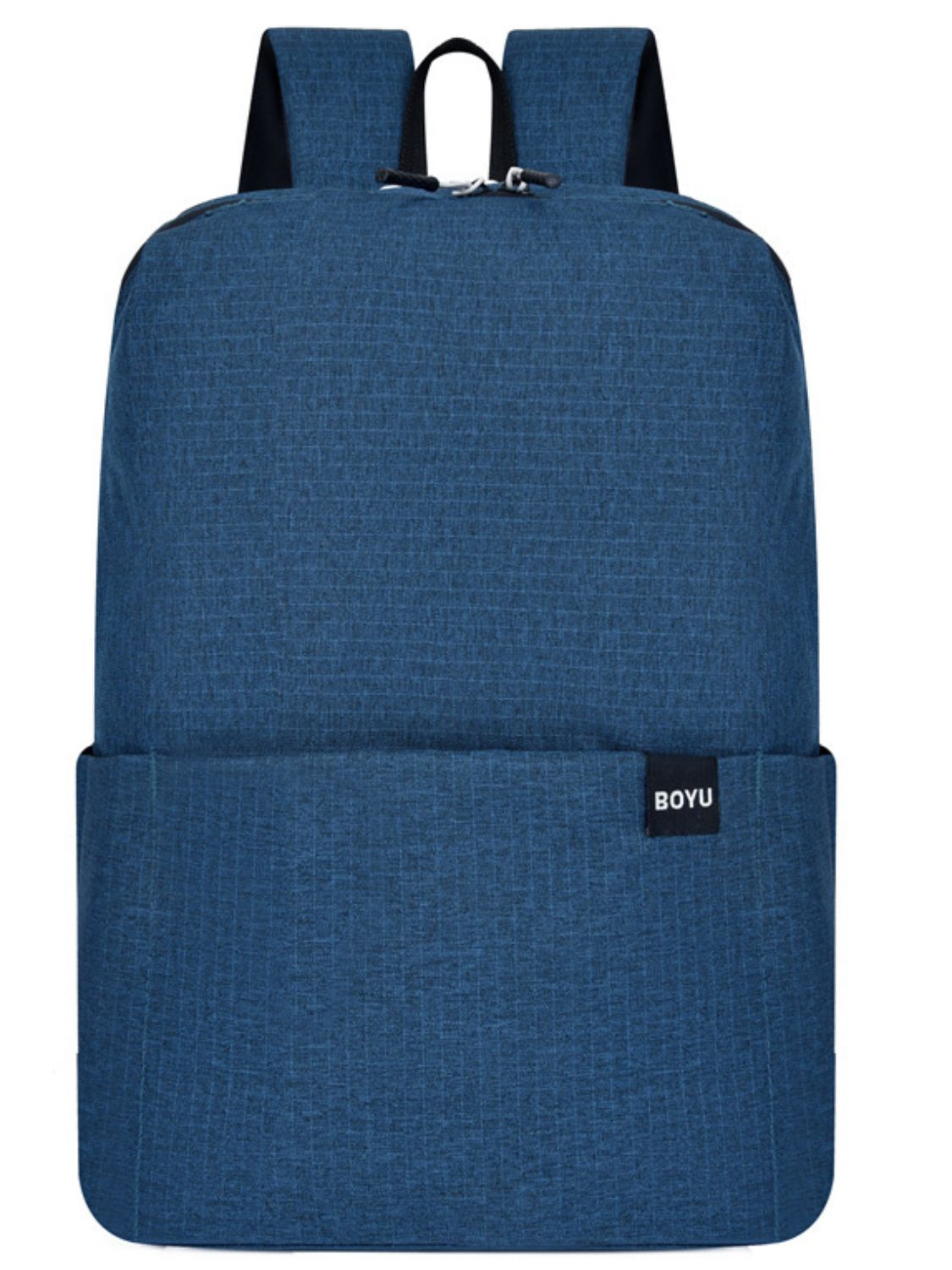 Solid Color Nylon Backpack Bag