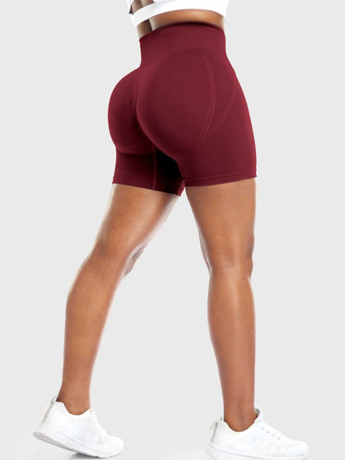High Waist Active Shorts