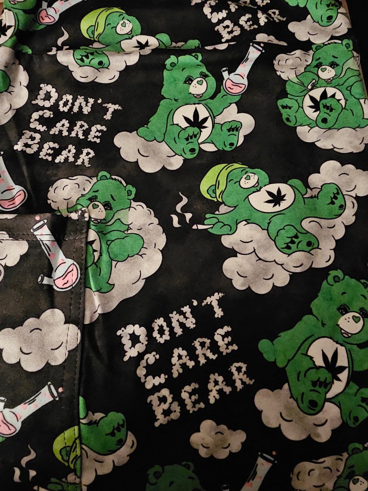Don't Care Bear Curvy+ With Square Pockets and Yoga Waist