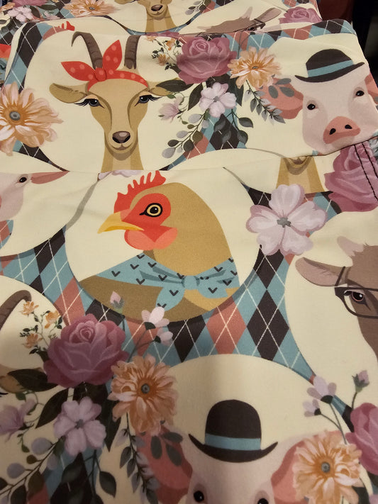 Animal Diamond Print