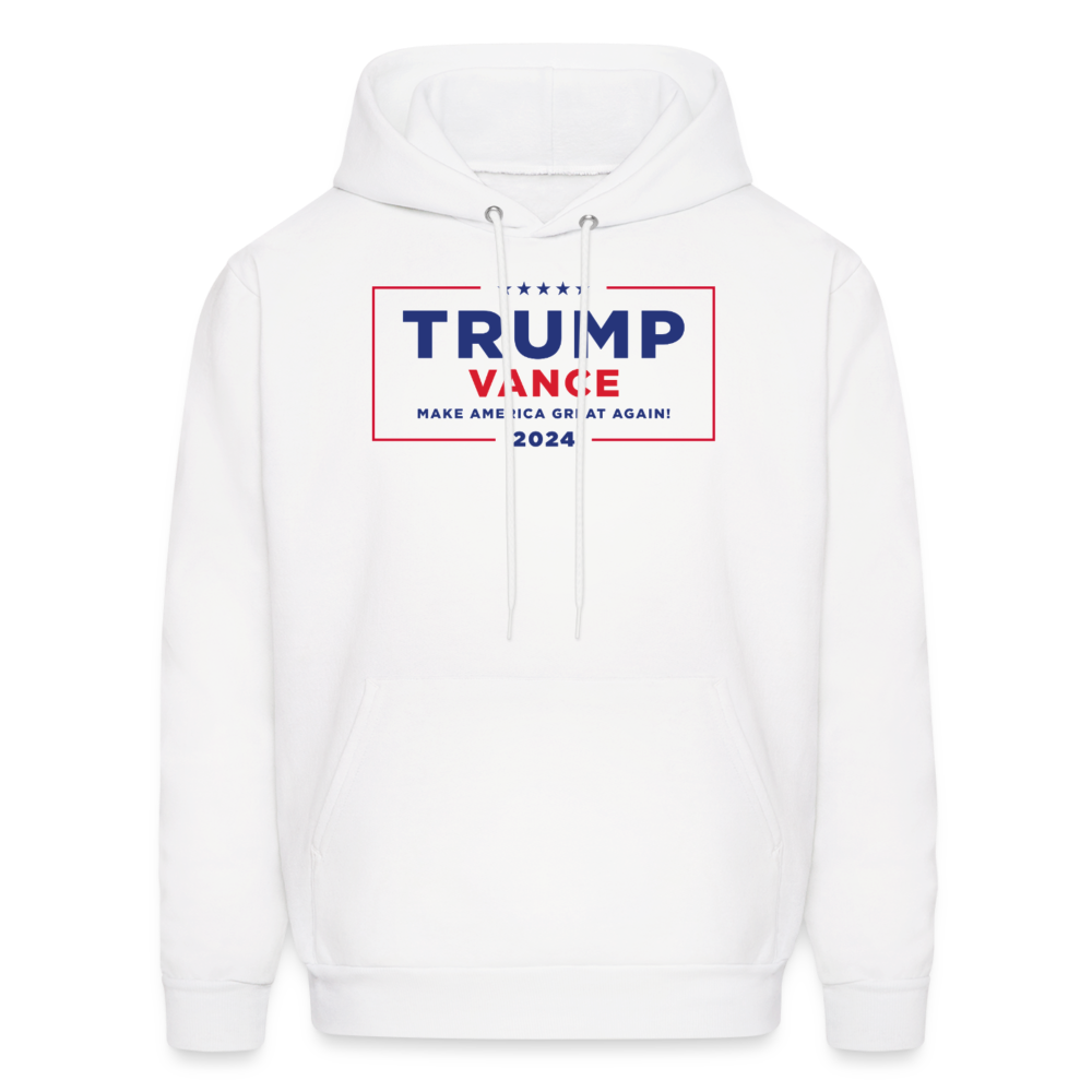 Political Hoodie - white