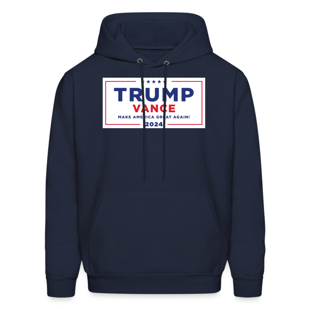 Political Hoodie - navy