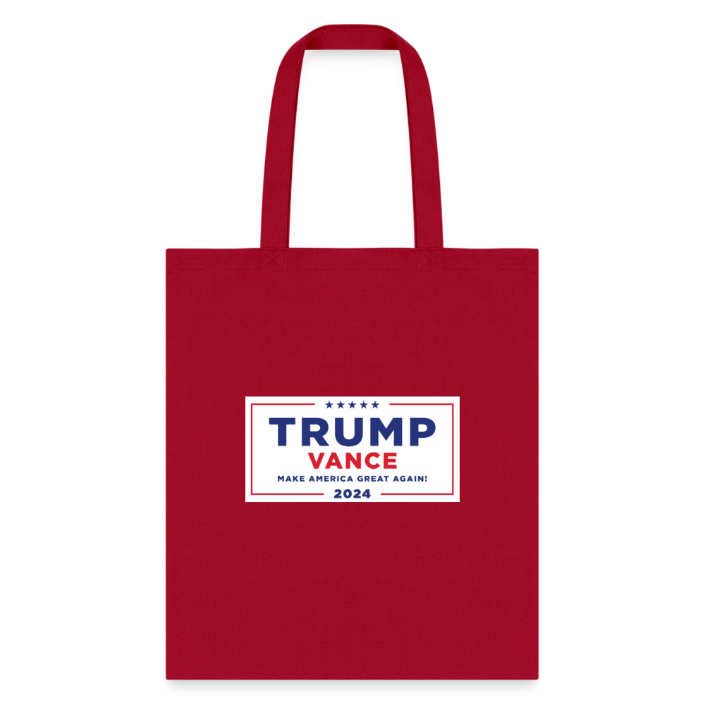 Political Tote Bag - red