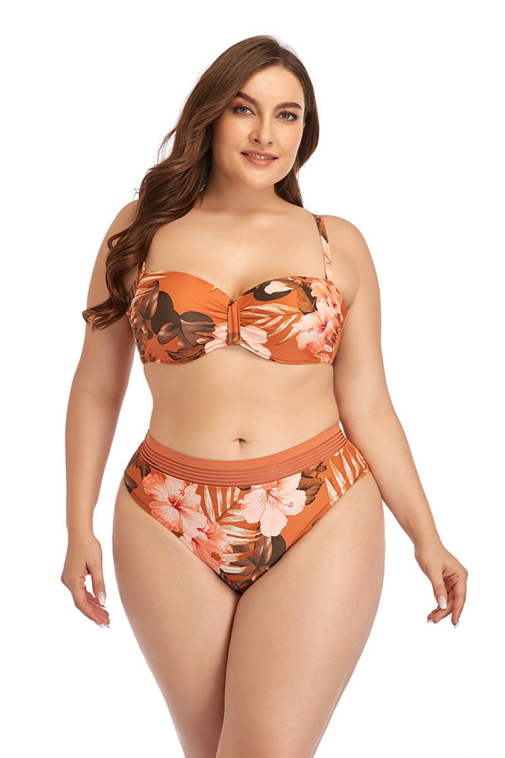 Floral Tie-Back Two-Piece Bikini Set - Keene's