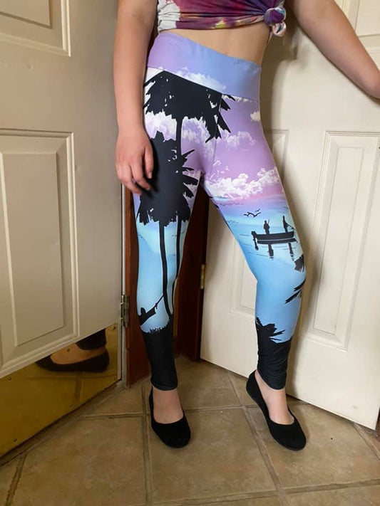 Palm Tree OS Legging - Keene's