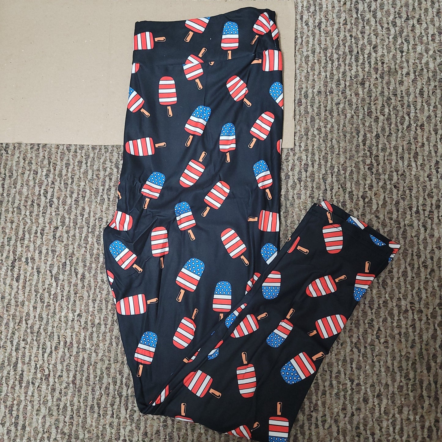 Popscicles for Patriots legging