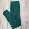 Christmas Green leggings and capris with pockets