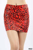 Red Mini Skirt - Keene's