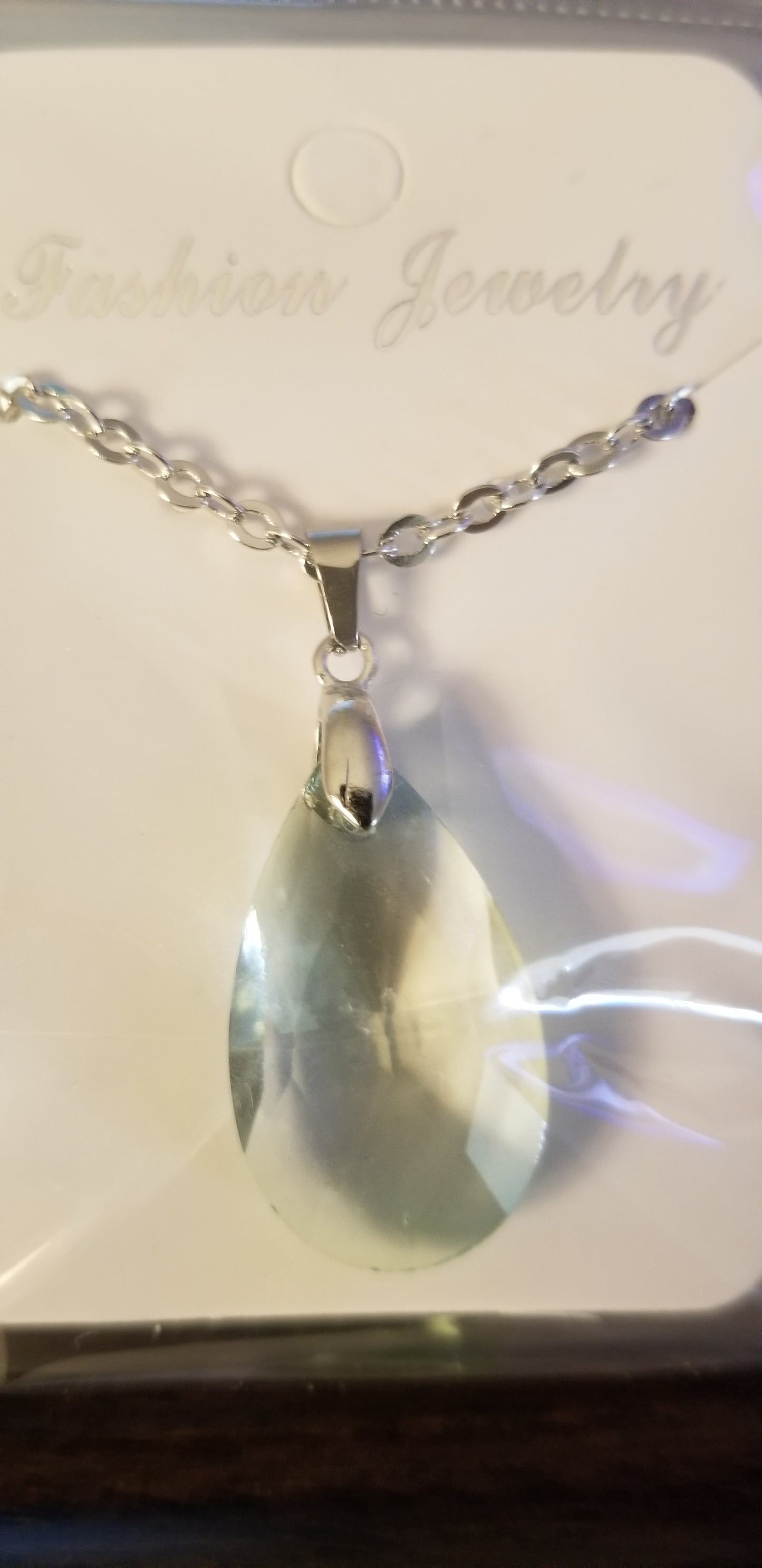 Tear Drop Shaped Necklace - Keene's