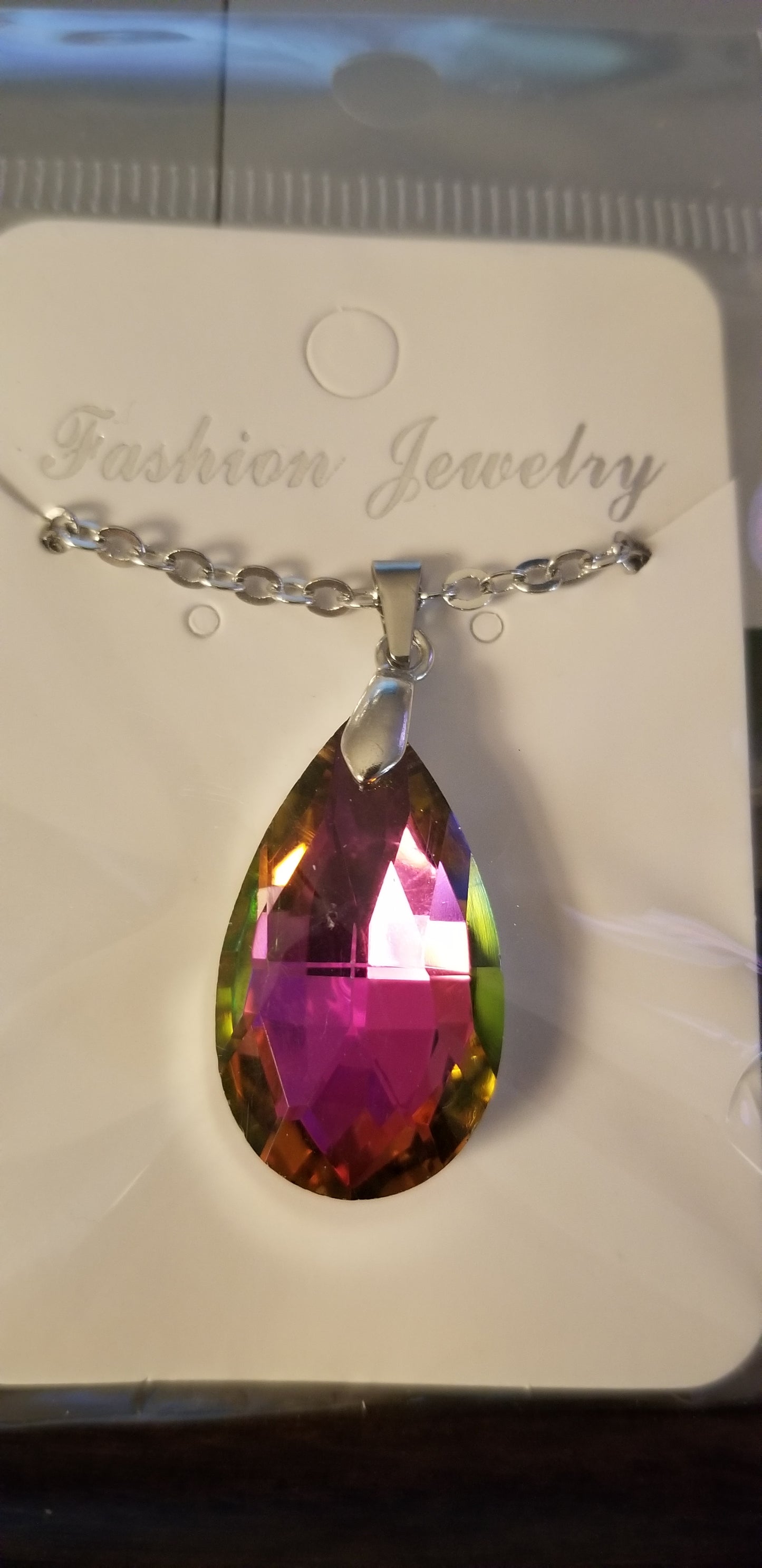 Tear Drop Shaped Necklace - Keene's