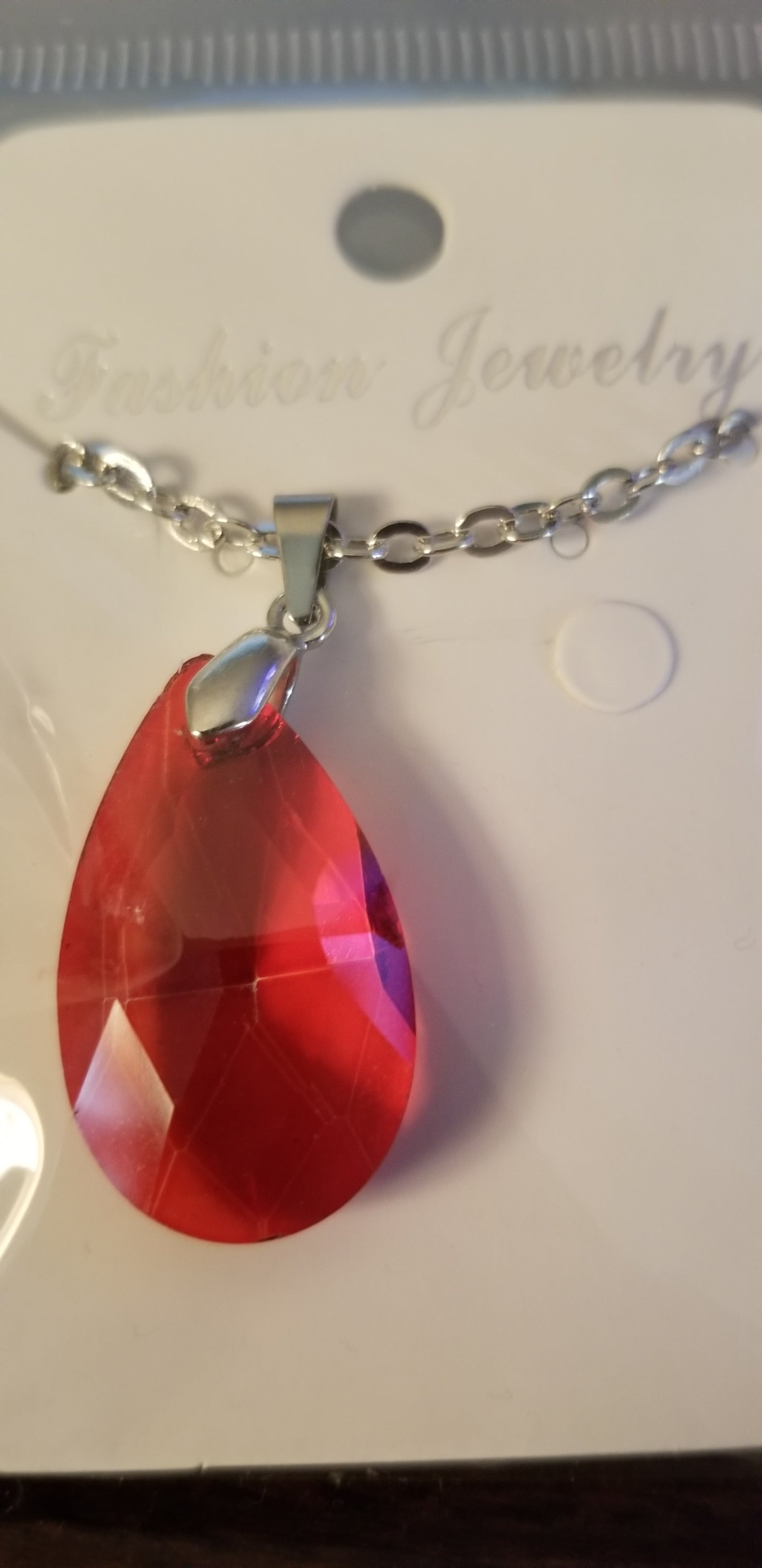 Tear Drop Shaped Necklace - Keene's