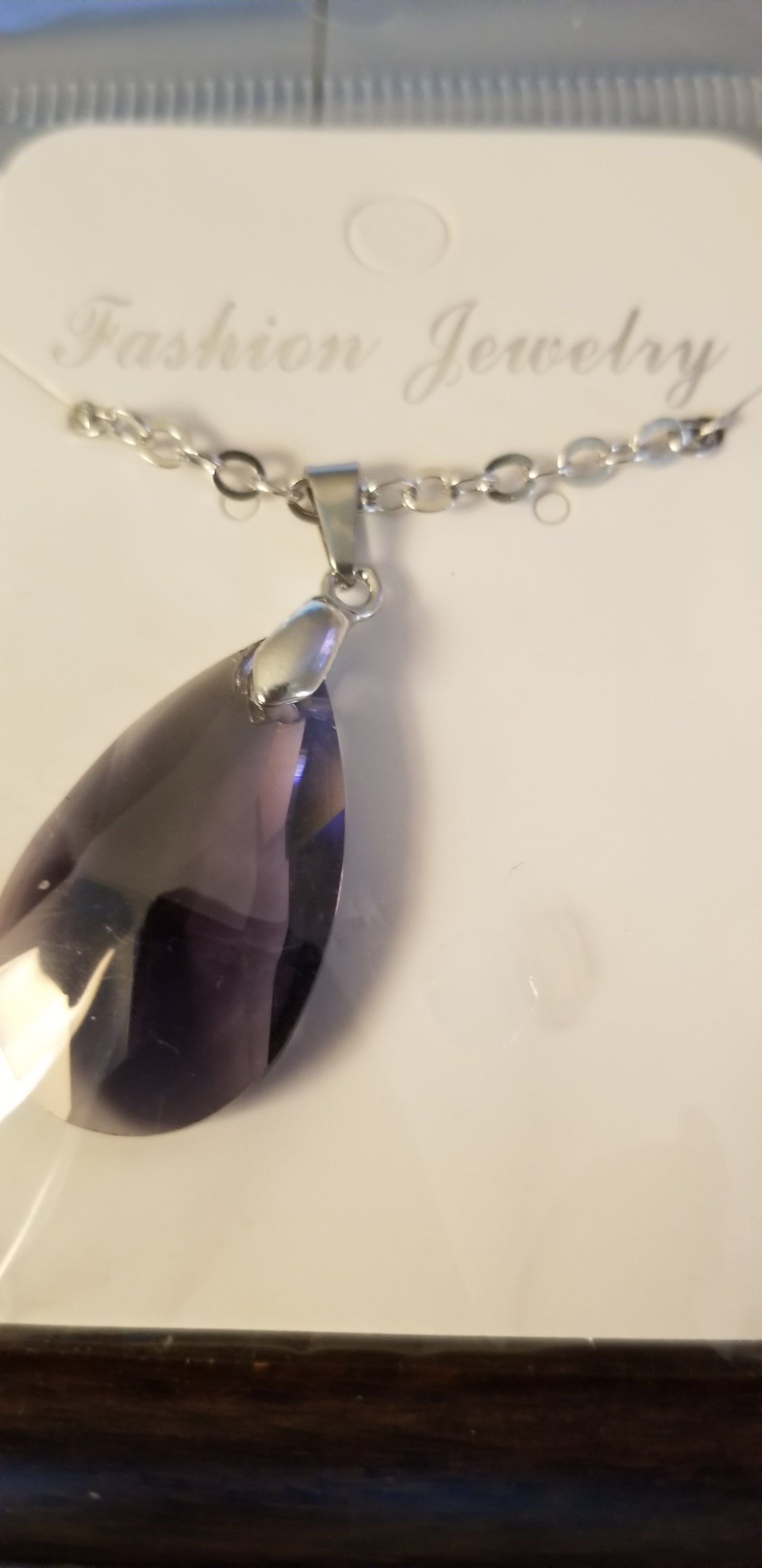 Tear Drop Shaped Necklace - Keene's