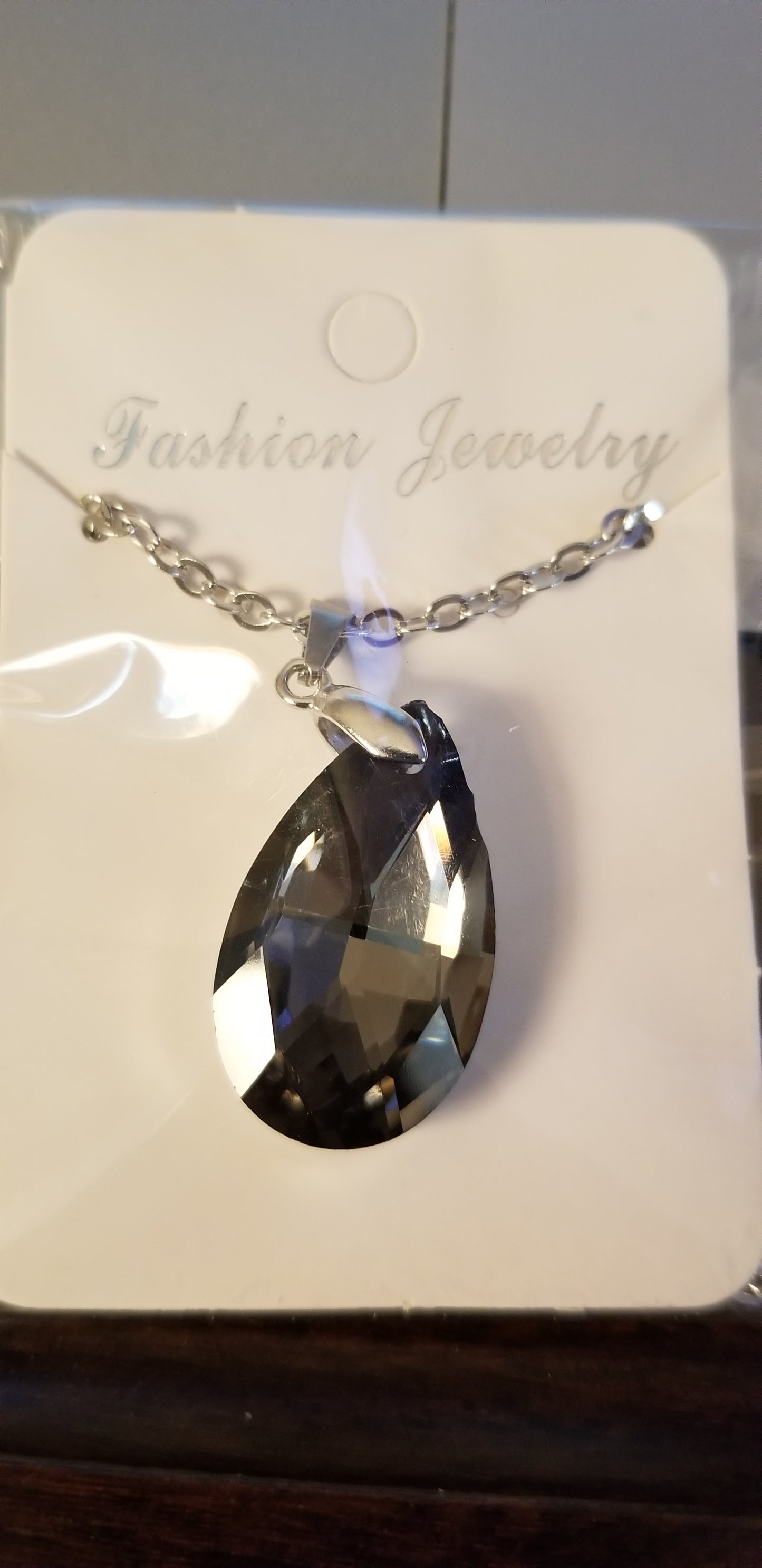 Tear Drop Shaped Necklace - Keene's