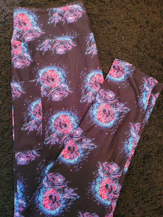 Jason Splash leggings with pockets