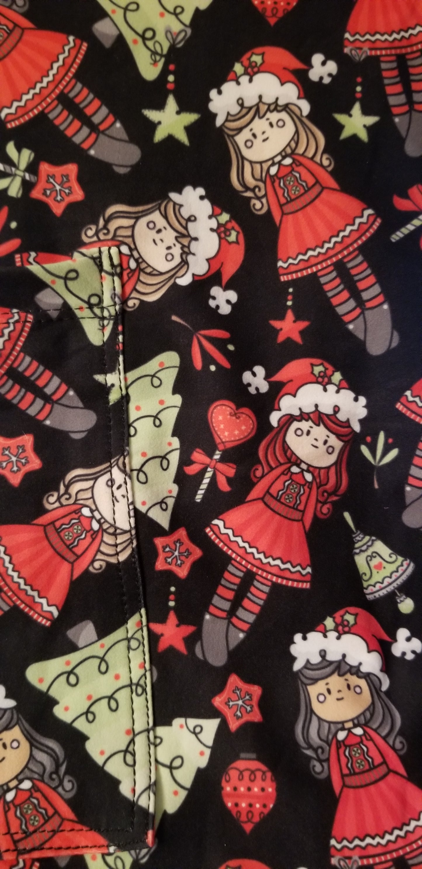 Christmas Girl With Pockets Leggings