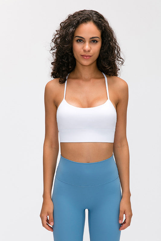 Y Back Yoga Bra Tops - Keene's