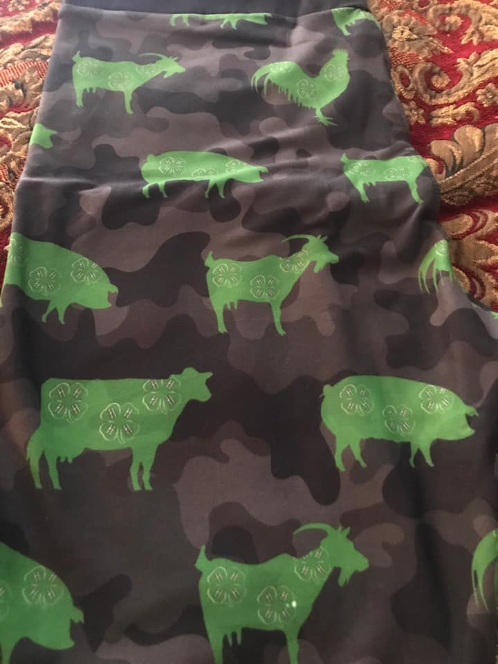 Custom 4H Camo Legging