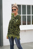 Leopard Ribbed Trim Destroyed Detail Sweater - Keene's
