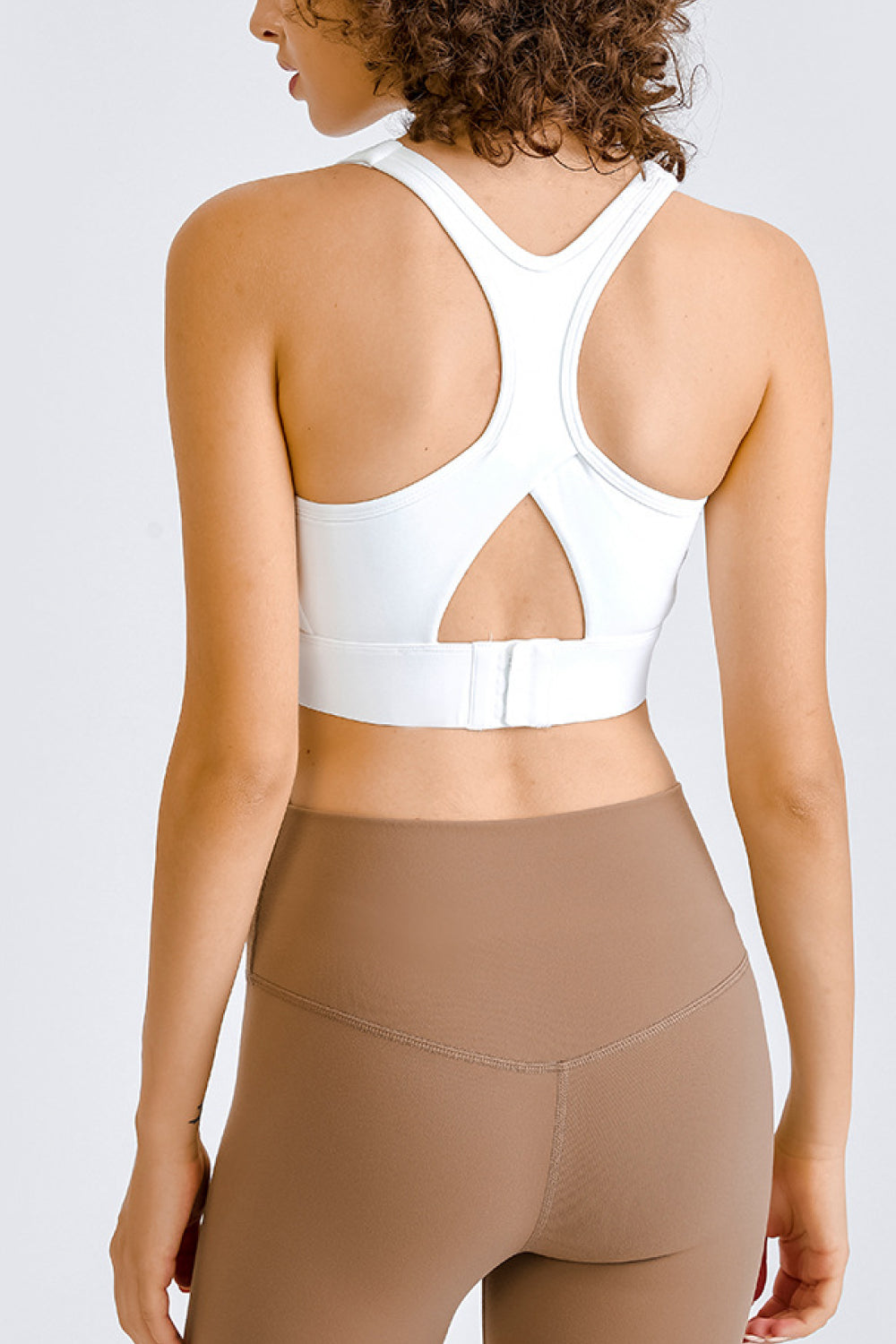 Cross Back Yoga Crop Top - Keene's