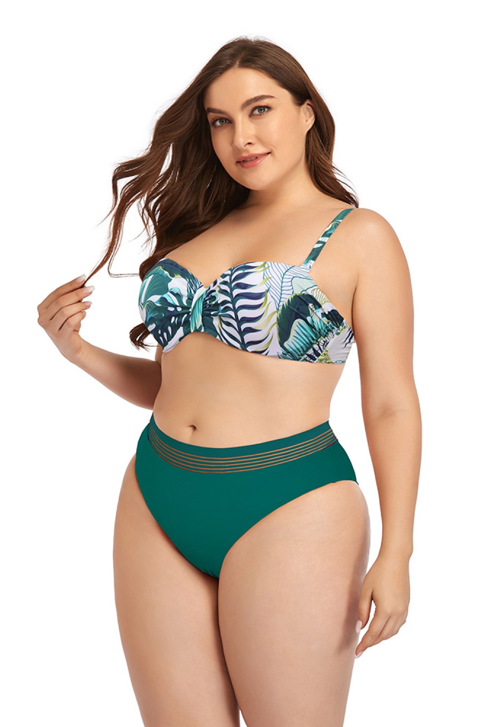 Floral Tie-Back Two-Piece Bikini Set - Keene's