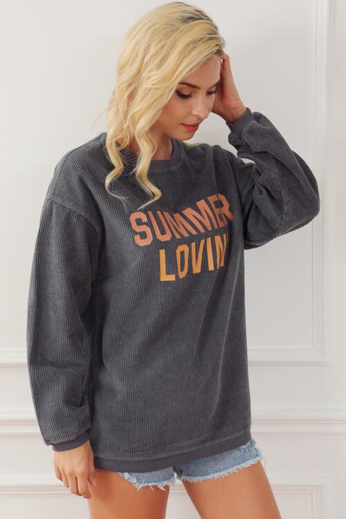 SUMMER LOVIN' Graphic Sweatshirt