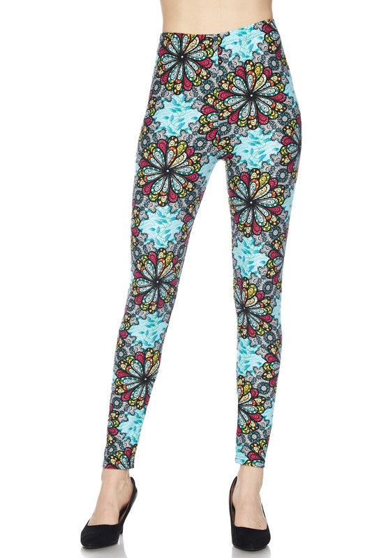 Floral Touch OS Legging - Keene's