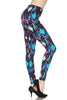Blue and Pink Ornament PS Legging - Keene's