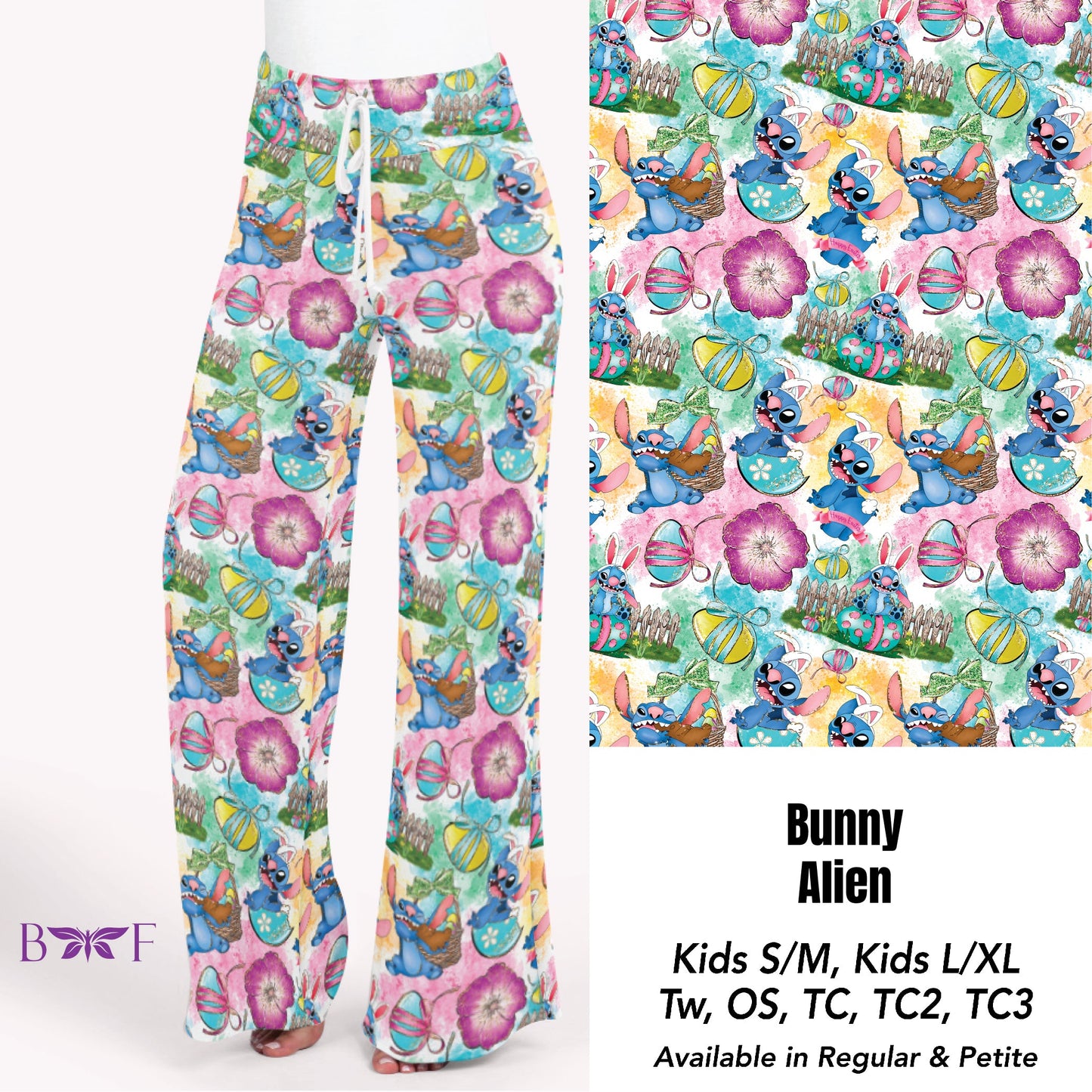 Bunny Alien Capris with pockets