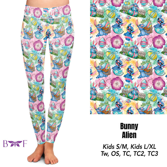 Bunny Alien Capris with pockets