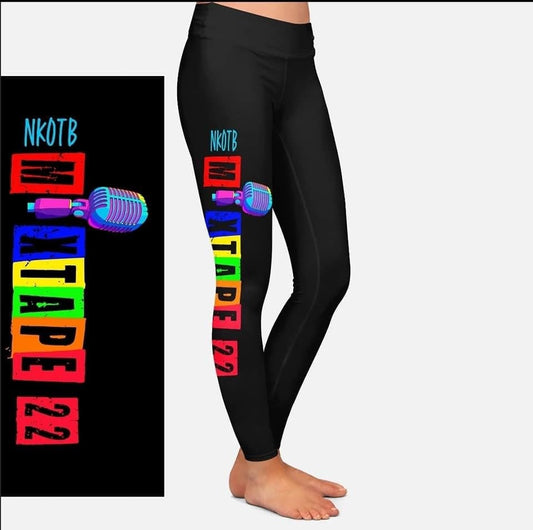 Mixtape Leggings, capris, Lounge Pants, Joggers, and jogger shorts