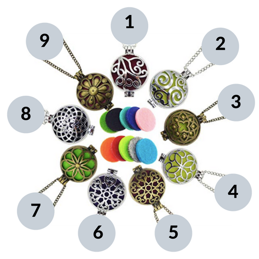 Essential Oil Diffuser Necklace - Keene's