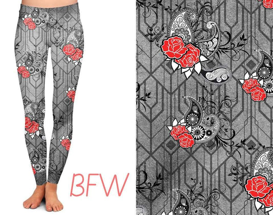 Pirates Wench leggings and capris with pockets