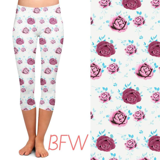 Floral Escapes legging with pockets