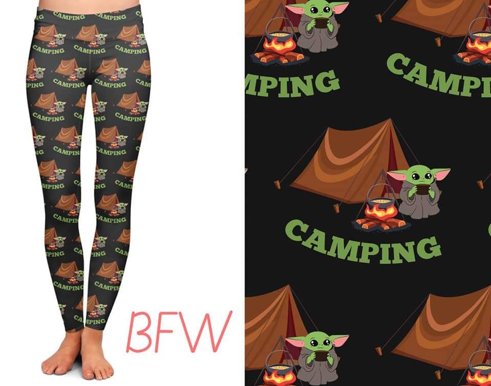Camping fun capris with pockets