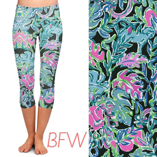 Deep Palms Leggings with pockets