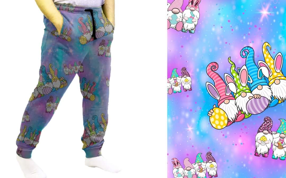 Eggscellent Gnome leggings capris joggers and loungers kids leggings