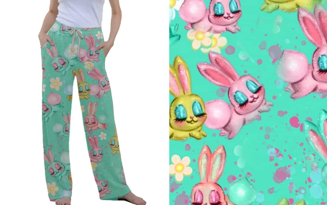 Puffy Bunnies Leggings, Capris, Joggers, and Loungers