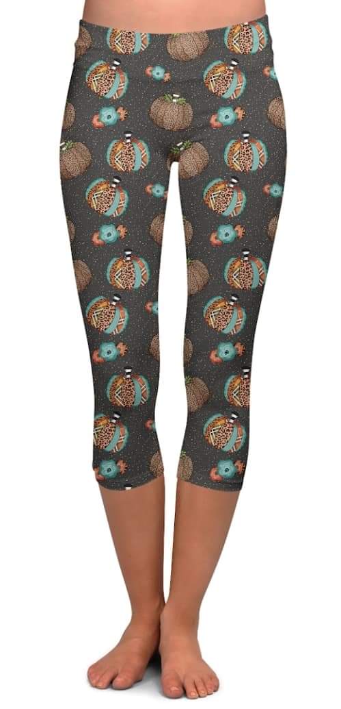 Pumpkin Chic Leggings with pockets