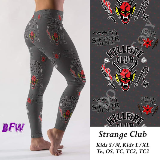 Strange club leggings, loungers and joggers