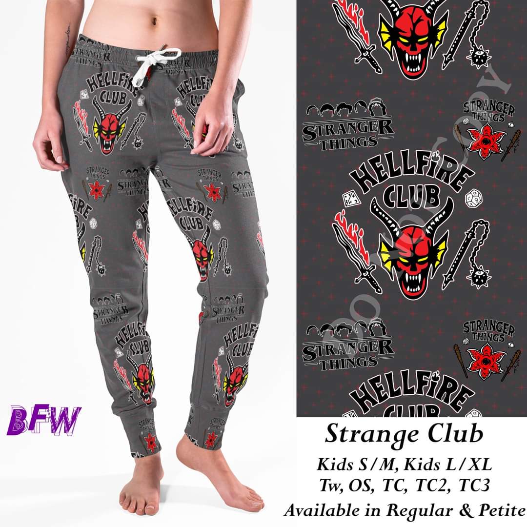 Strange club leggings, loungers and joggers