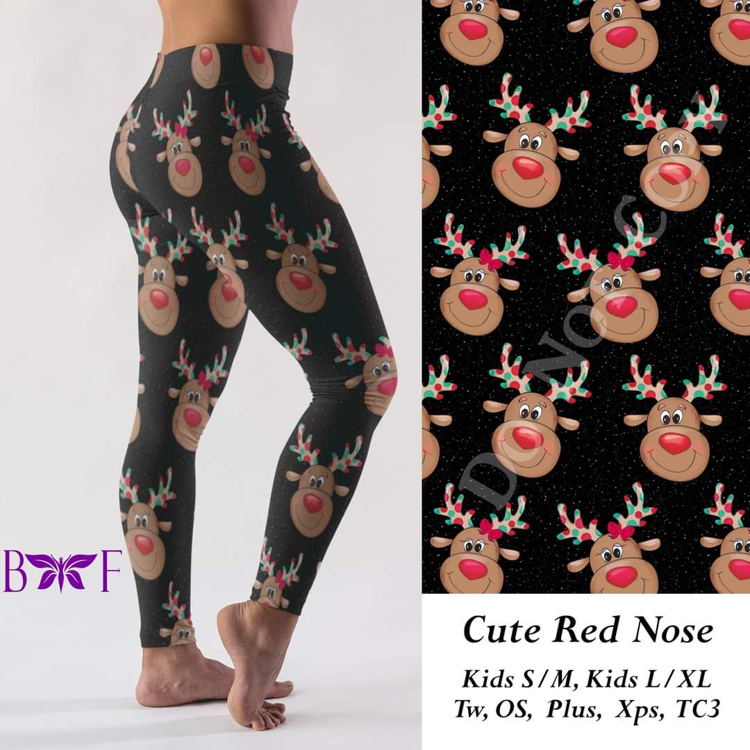 Cute Red Nose skorts with pockets