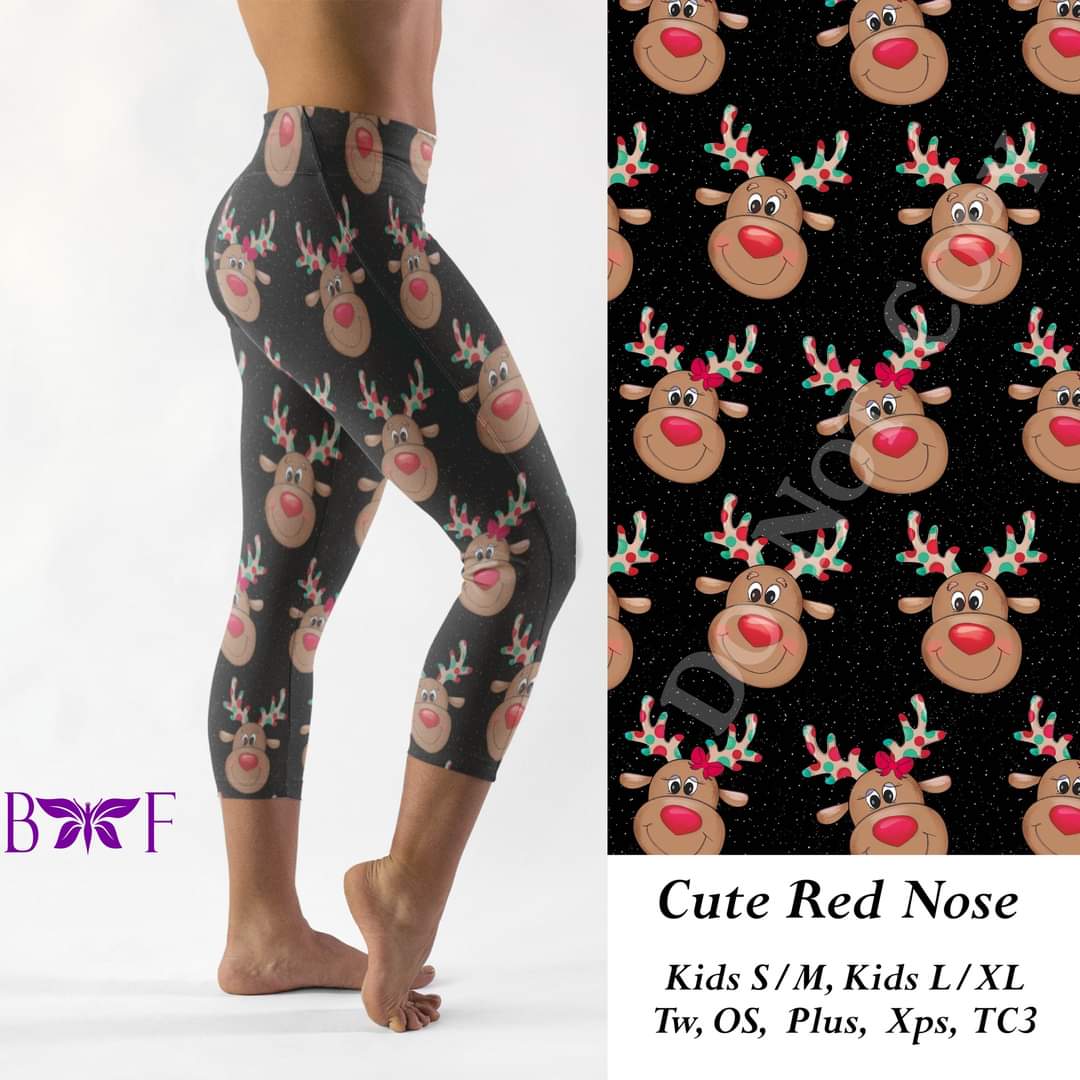 Cute Red Nose skorts with pockets