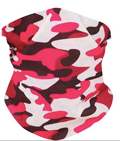 Pink Camo Neck Gaiter - IN STOCK - Keene's