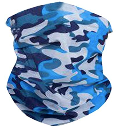 Blue Camo Neck Gaiter - IN STOCK - Keene's