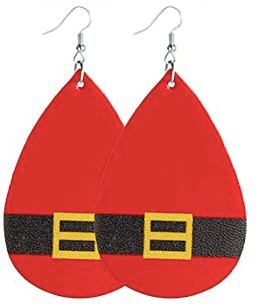 Santa Suit Earrings - Keene's